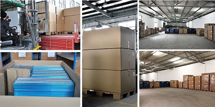 shipment of aluminum mesh grease filter cooker hood