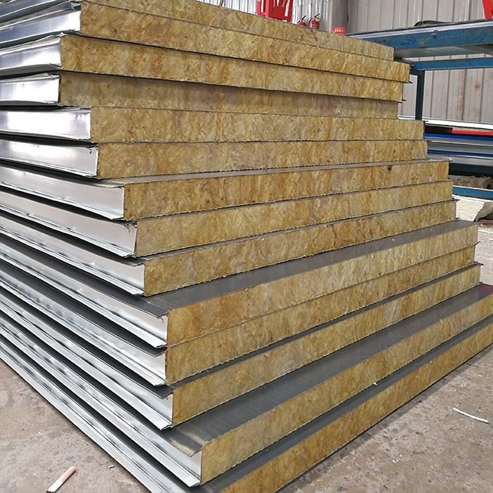 Insulation High Density Rock Wool Sandwich Panel