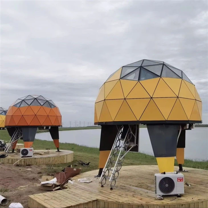 Prefab Home Starshine Double-Layered Star Capsule Castle Dome House best